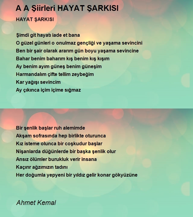 Ahmet Kemal