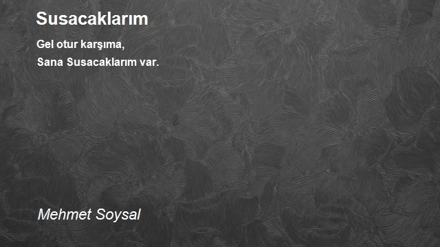 Mehmet Soysal