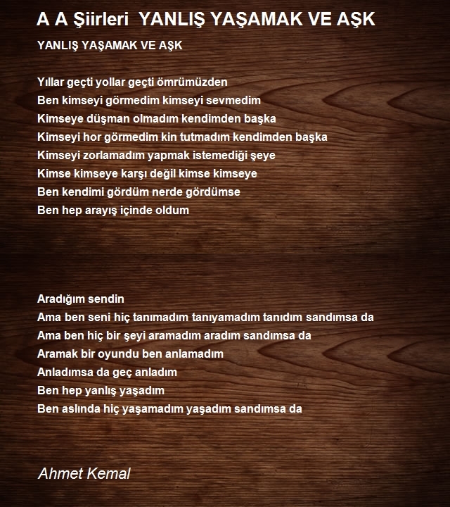 Ahmet Kemal