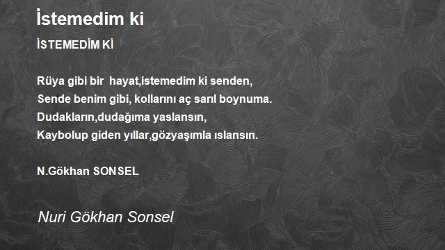 Nuri Gökhan Sonsel