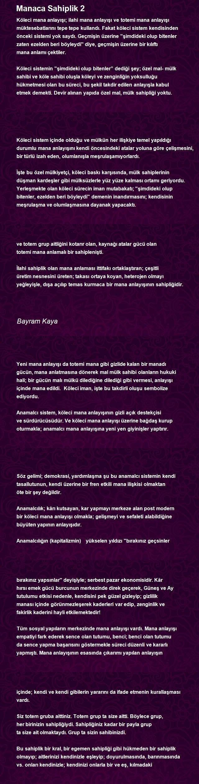 Bayram Kaya