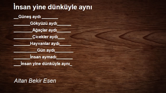 Altan Bekir Esen