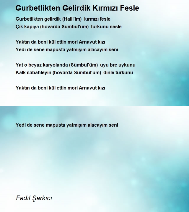 Fadıl Şarkıcı