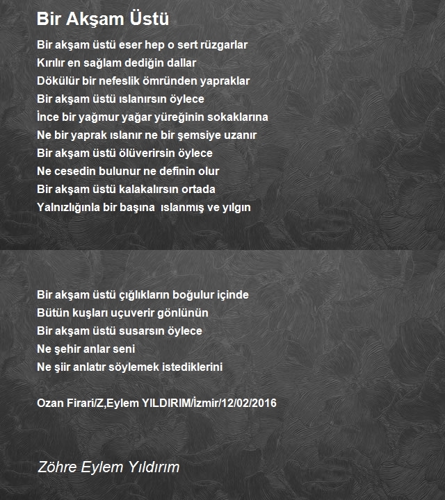 Zöhre Eylem Yıldırım