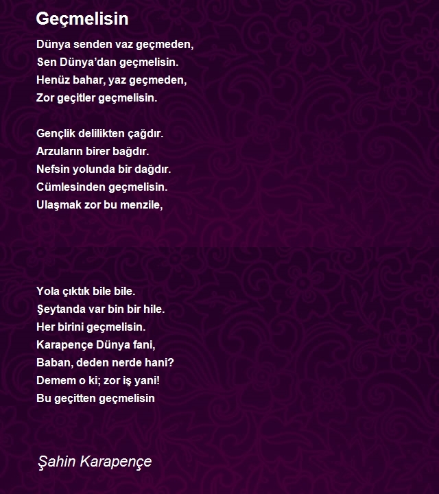 Şahin Karapençe