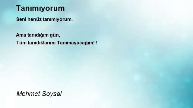 Mehmet Soysal