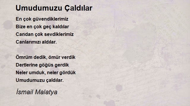 İsmail Malatya