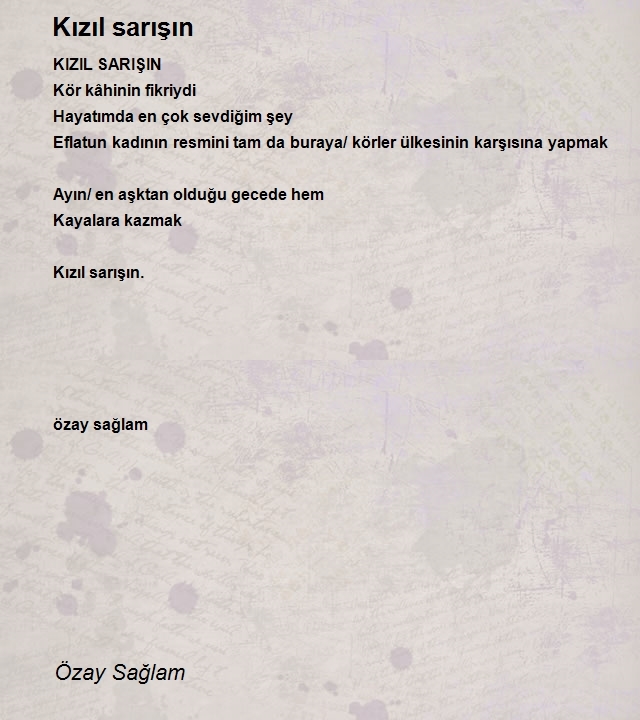 Özay Sağlam