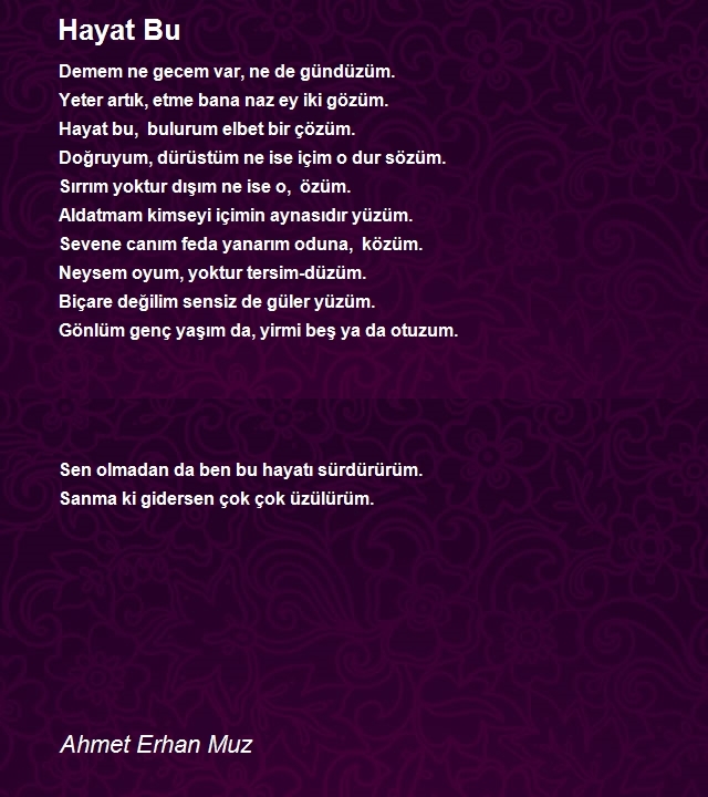 Ahmet Erhan Muz