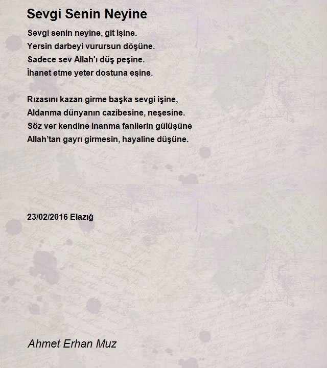 Ahmet Erhan Muz