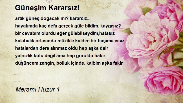 Meramı Huzur 2