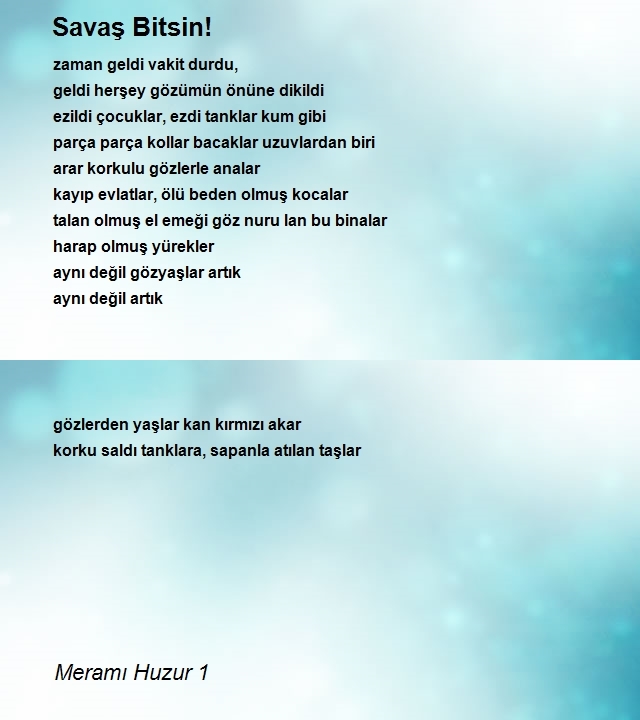 Meramı Huzur 2