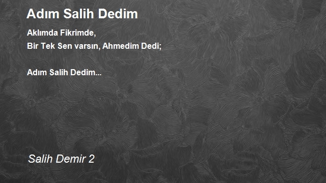 Salih Demir 2