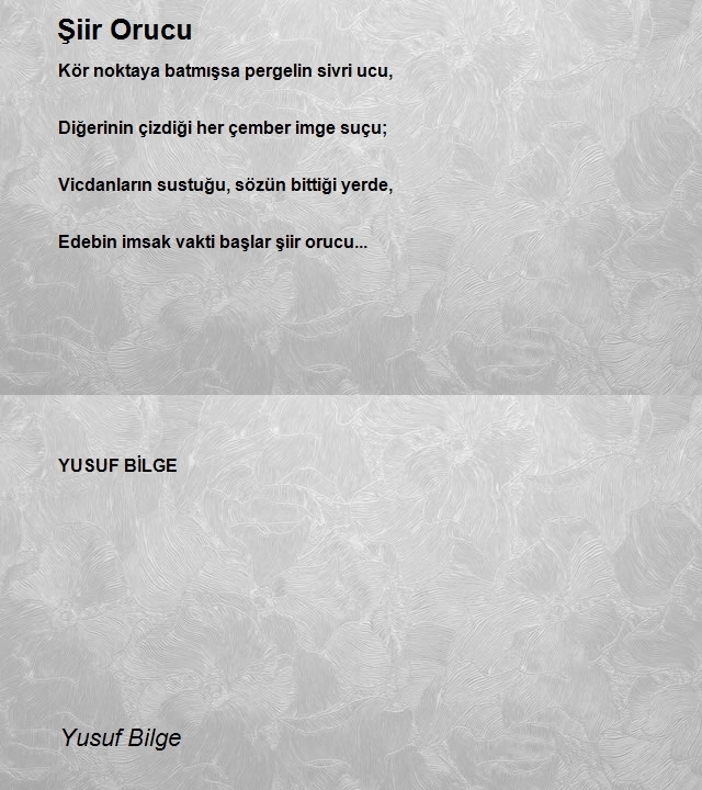 Yusuf Bilge