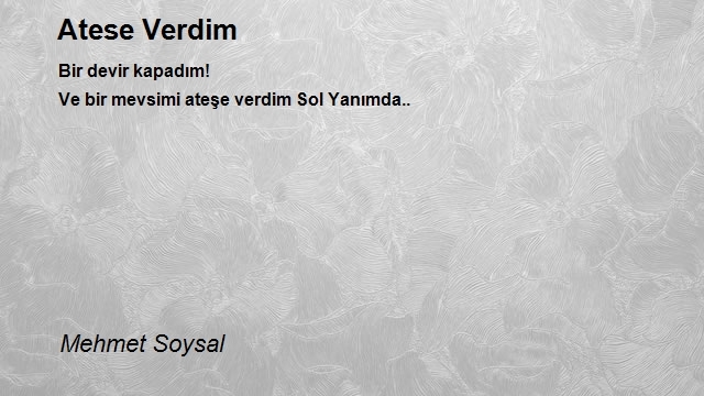 Mehmet Soysal