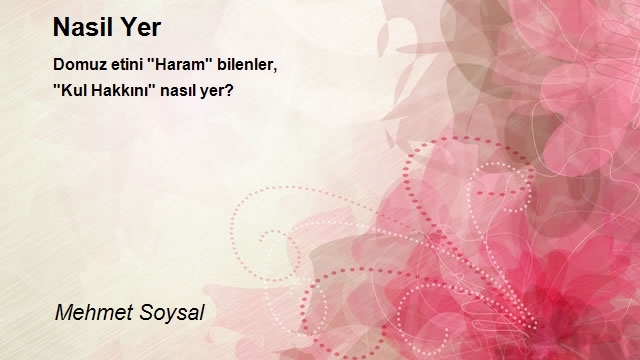 Mehmet Soysal