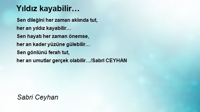 Sabri Ceyhan