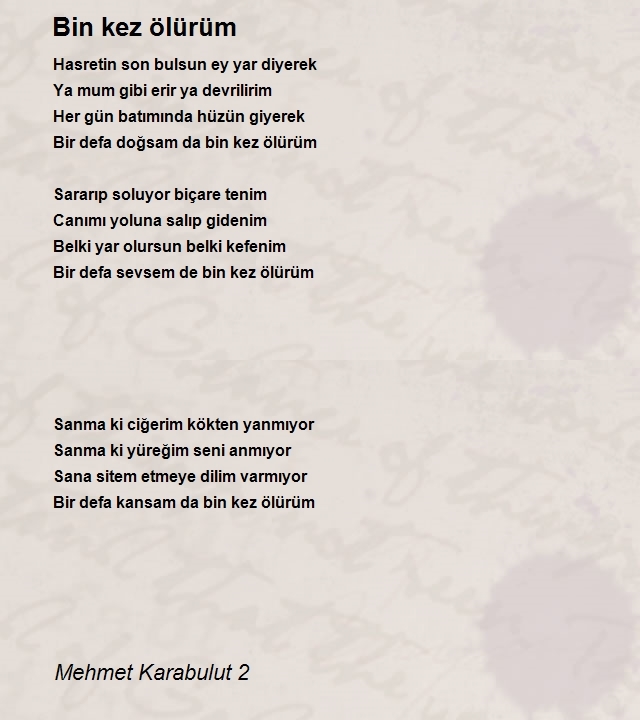 Mehmet Karabulut 2