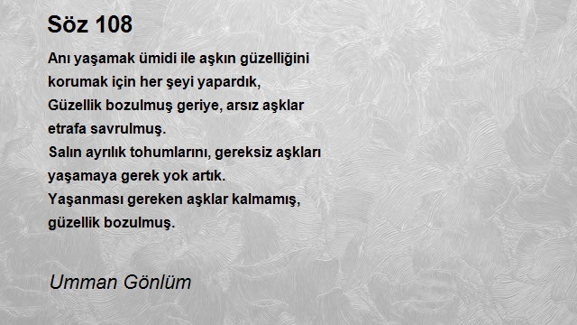 Umman Gönlüm