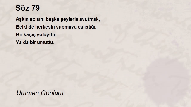 Umman Gönlüm