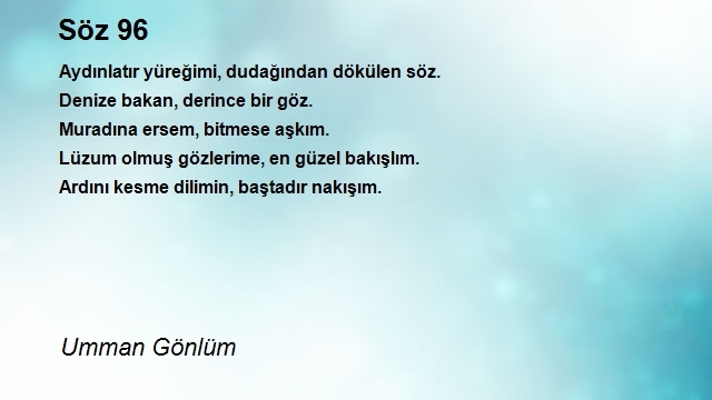 Umman Gönlüm