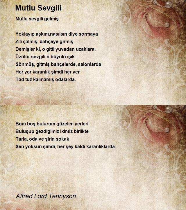 Alfred Lord Tennyson