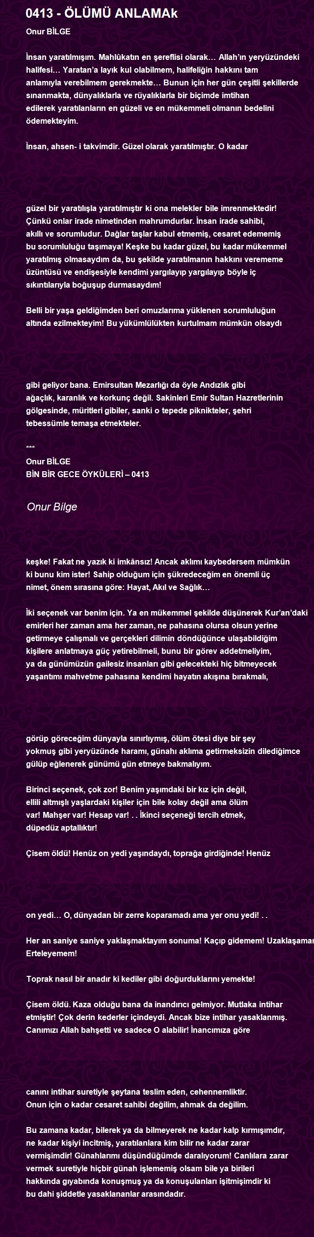 Onur Bilge