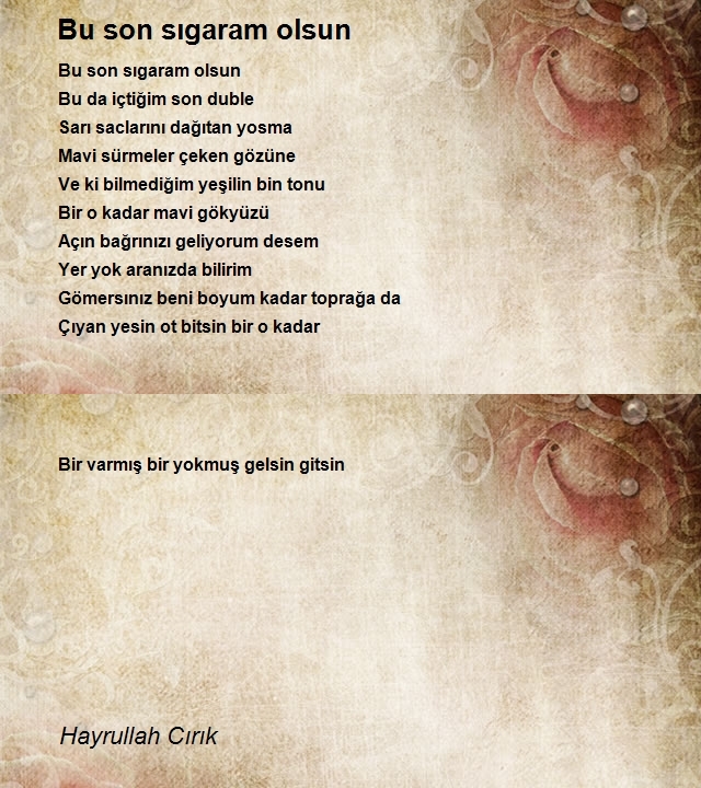 Hayrullah Cırık