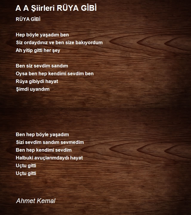 Ahmet Kemal