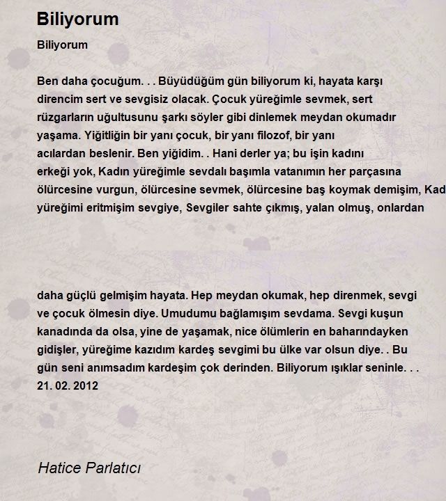 Hatice Parlatıcı