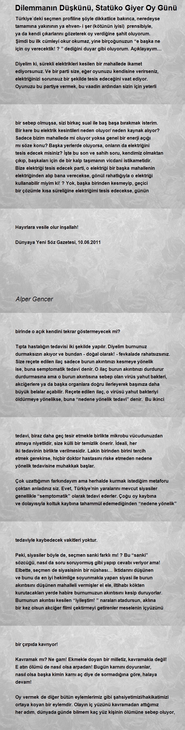 Alper Gencer