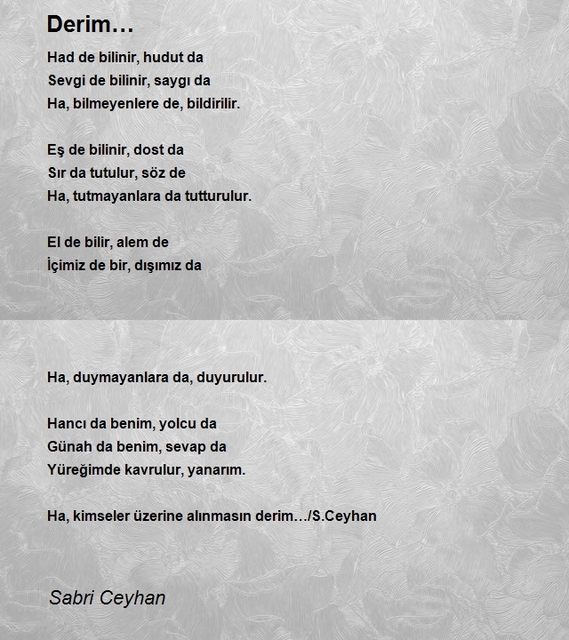 Sabri Ceyhan