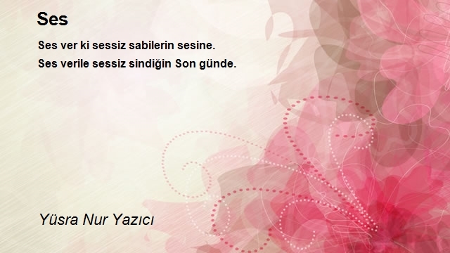 Yüsra Nur Yazıcı