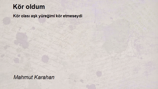 Mahmut Karahan