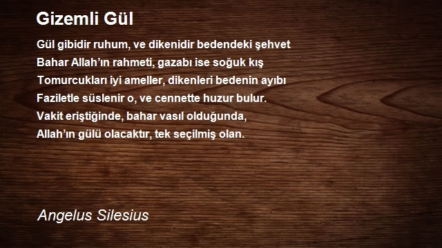 Angelus Silesius