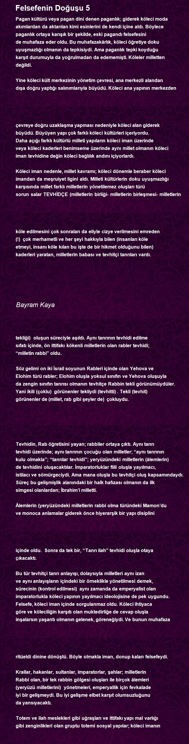 Bayram Kaya