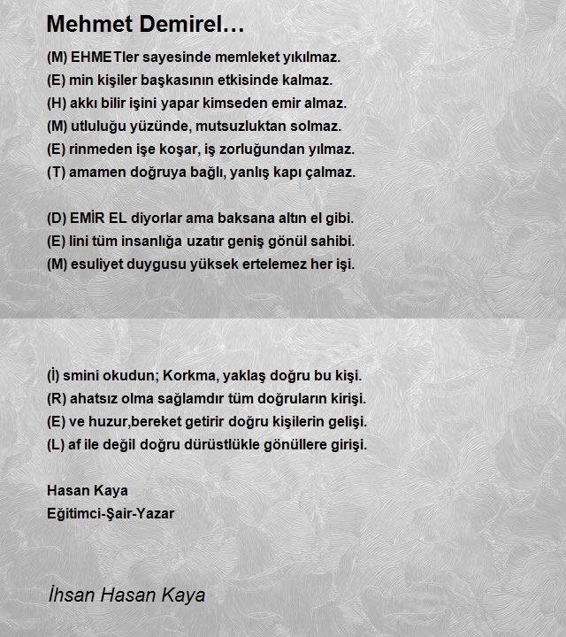 İhsan Hasan Kaya