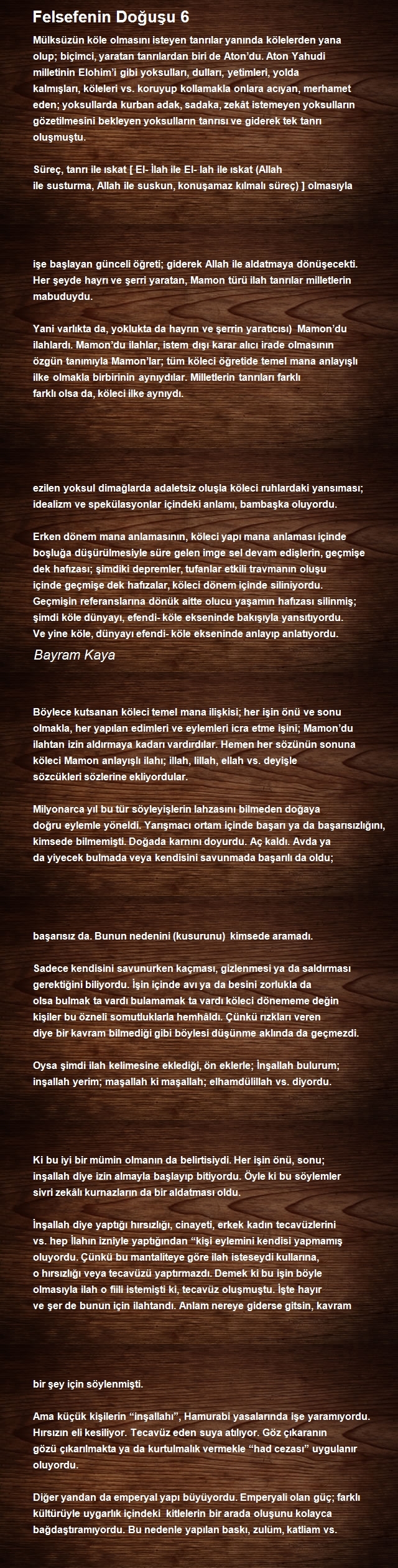 Bayram Kaya