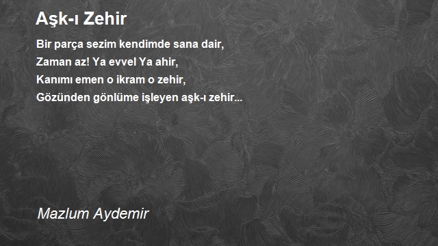 Mazlum Aydemir