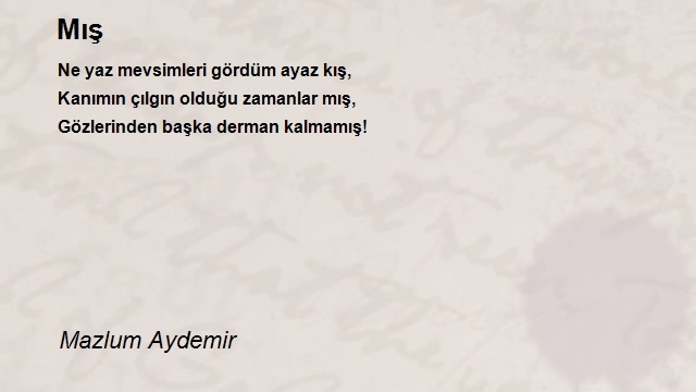 Mazlum Aydemir