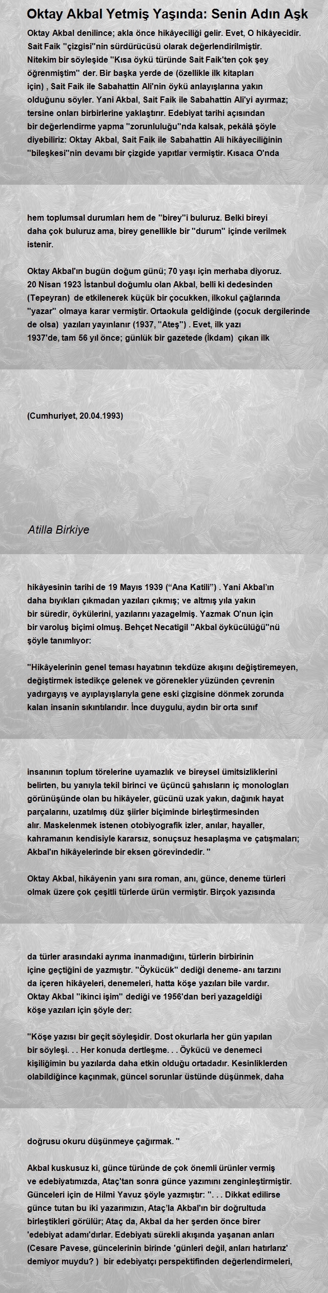 Atilla Birkiye