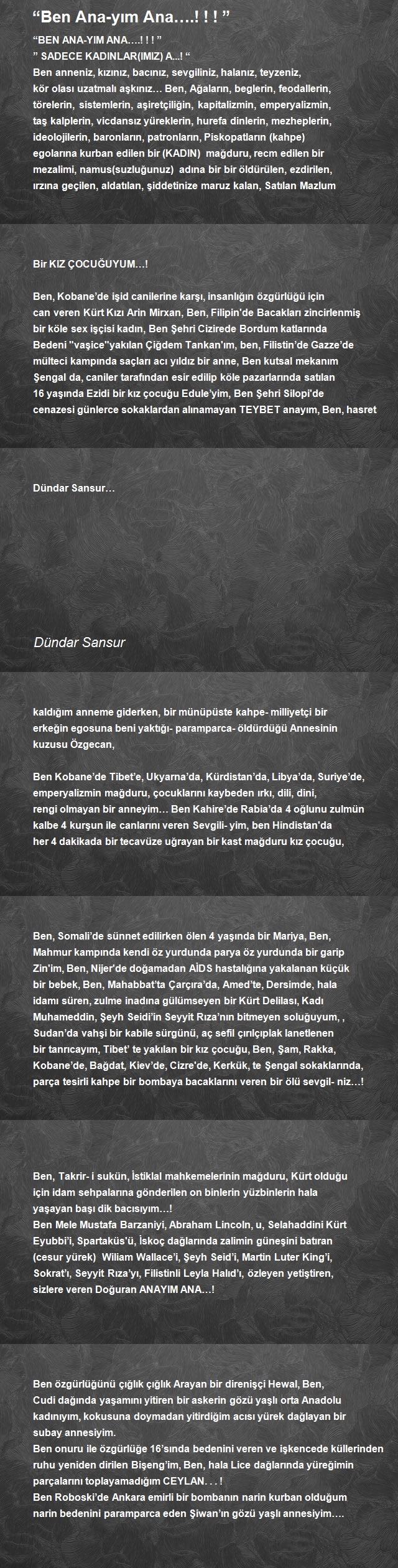 Dündar Sansur