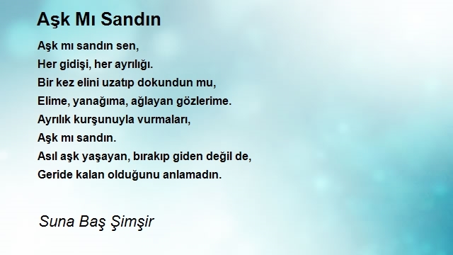 Suna Baş Şimşir