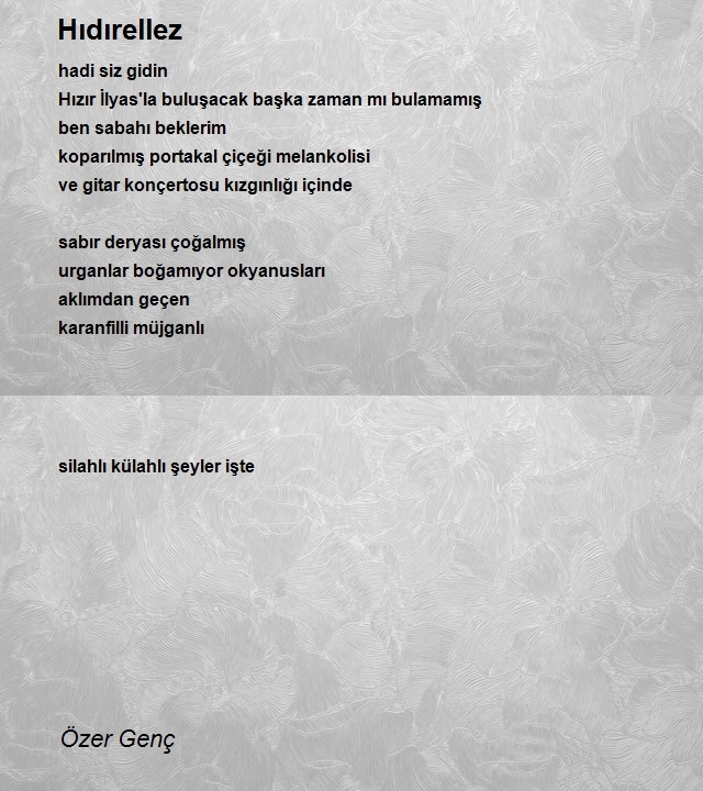 Özer Genç