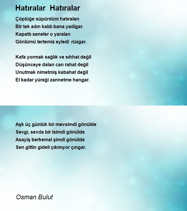 Osman Bulut