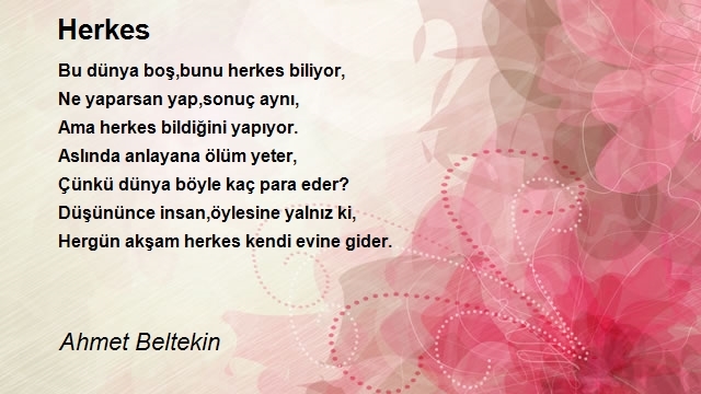 Ahmet Beltekin