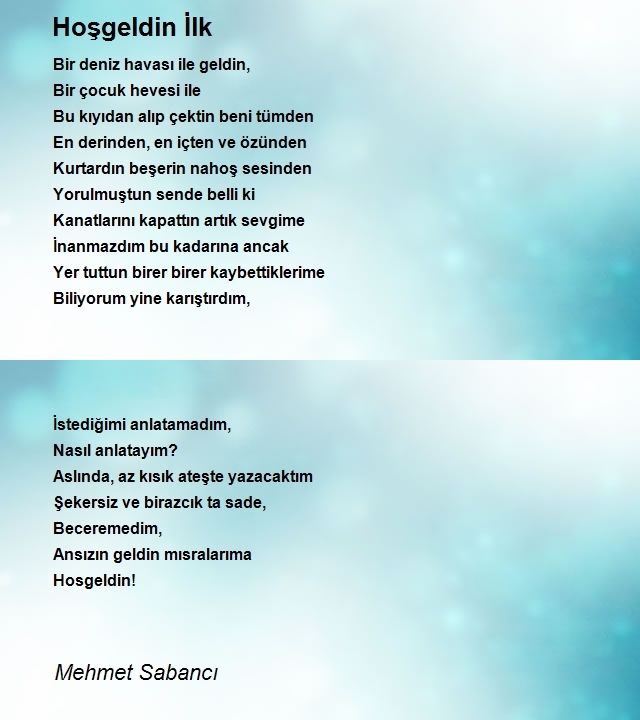 Mehmet Sabancı