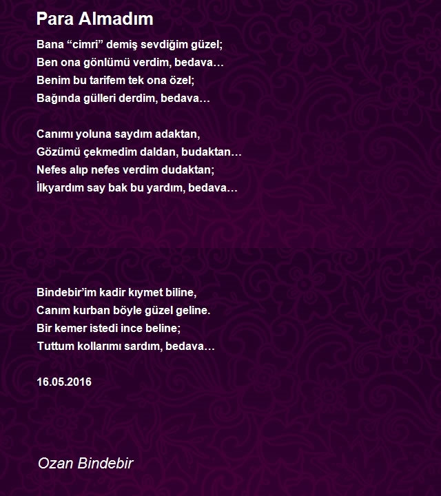 Ozan Bindebir