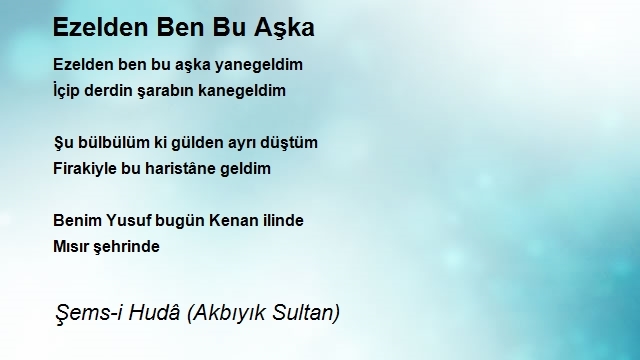 Şems-i Hudâ (Akbıyık Sultan)