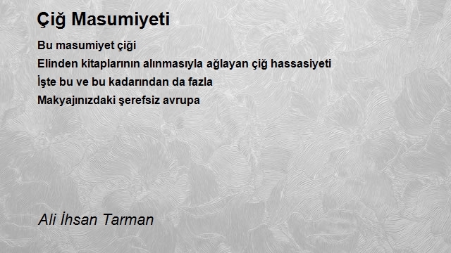 Ali İhsan Tarman